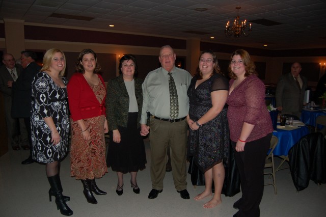 Vice President Colonna with wife Kathy and daughters Molly, Tara, Karen and Megan